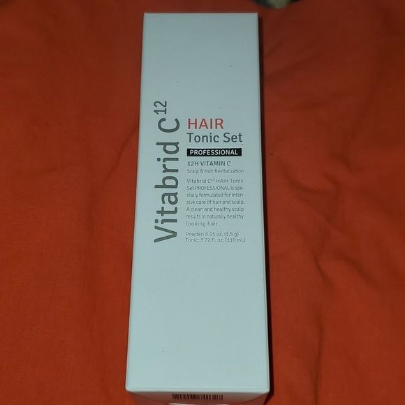 NEW VITABRID C12 Hair Tonic & Powder Set Professional FULL SIZE - Picture 3 of 10
